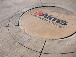 Aims Community College Sidewalk Greeley Campus