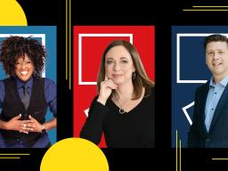 Spotlight Speakers Series graphic with photos of the speakers