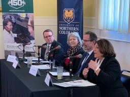 Panel of four public colleges