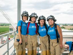 Xplore Academy partisipants at the Aims Windsor Campus