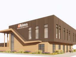 Aims Student Health and Wellness Center Proposed Rendering of Building