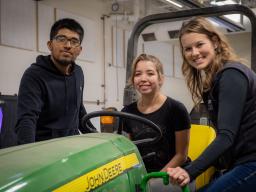 Aims Students and Faculty with Tractor