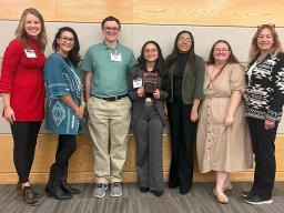 Group Photos of Aims Ag Team and Animal Welfare Contest Winners