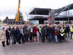 Group infront of SHWC Construction