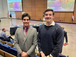 Hector Becerra and Grant Hall