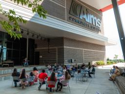 Aims Welcome Center Outdoor Theater