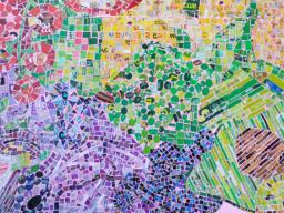 Mosaic Art by Aims alumna Mel Calderon