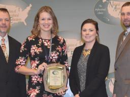 AG program receiving award