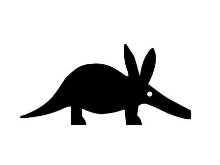 Aardvark Spirit Mark in black