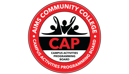 A round logo with the text CAP in the middle and a drawing of three abstract people holding hands