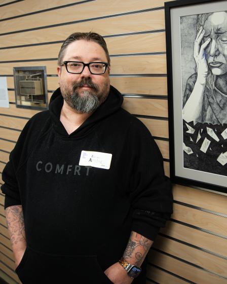 Pepper Feldman at 2026 Art Show