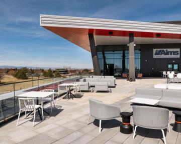 Welcome Center Rooftop Patio