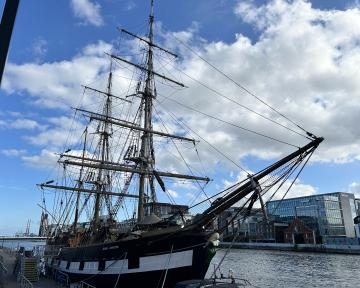 The Jeanie Johnston Tall Ship, Dublin