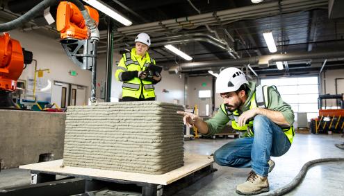 3D Concreate Printing in a Lab