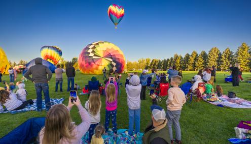 Aardvark Embark Hot Air Balloon Launch