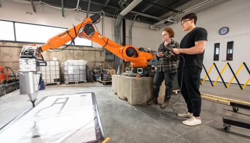 3d printing concrete printing robot