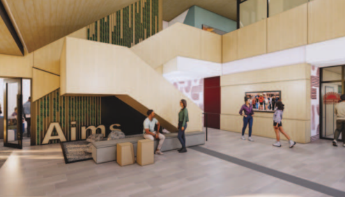 Proposed Interior of the SHWC