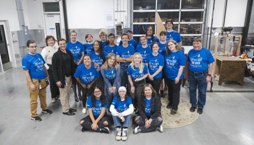 Cat on a Hot Tin Roof Cast and Crew Group