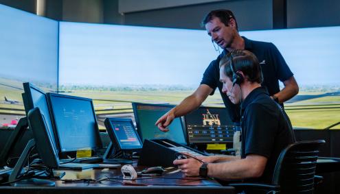 Air Traffic Control Training at Aims