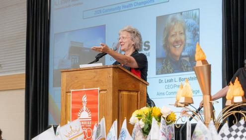 Dr. B at Sunrise Event