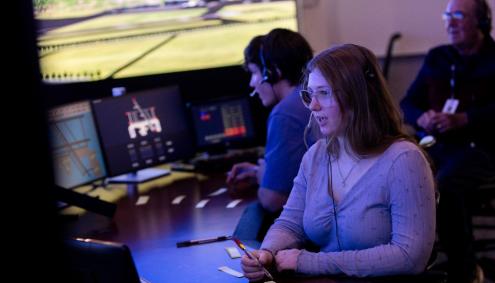 Air Traffic Control Class at Aims Community College