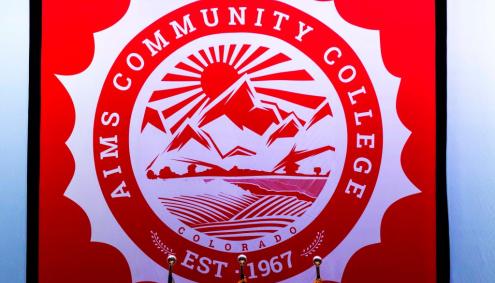 Aims Seal in Welcome Center