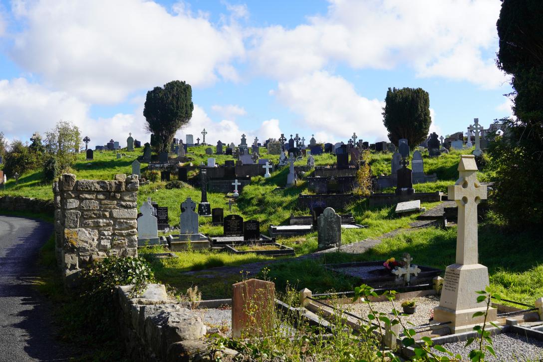 Traditional Irish Cemetery