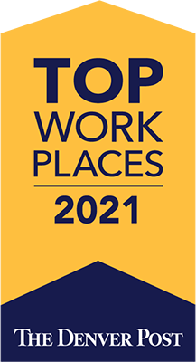 Top Work Places 2021 Badge