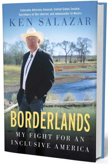 Ken Salazar Boarderlands book cover